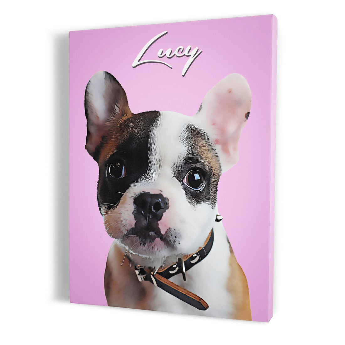 Custom Dog Portrait Canvas