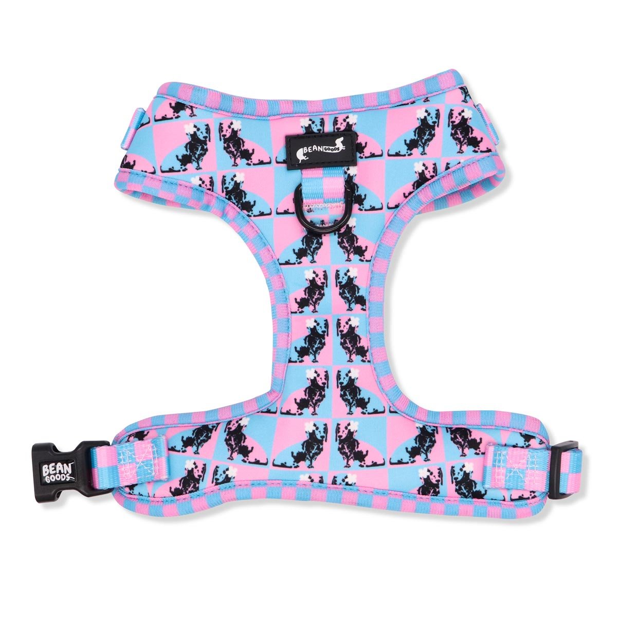 adjustable harness - pop art pups - bean goods