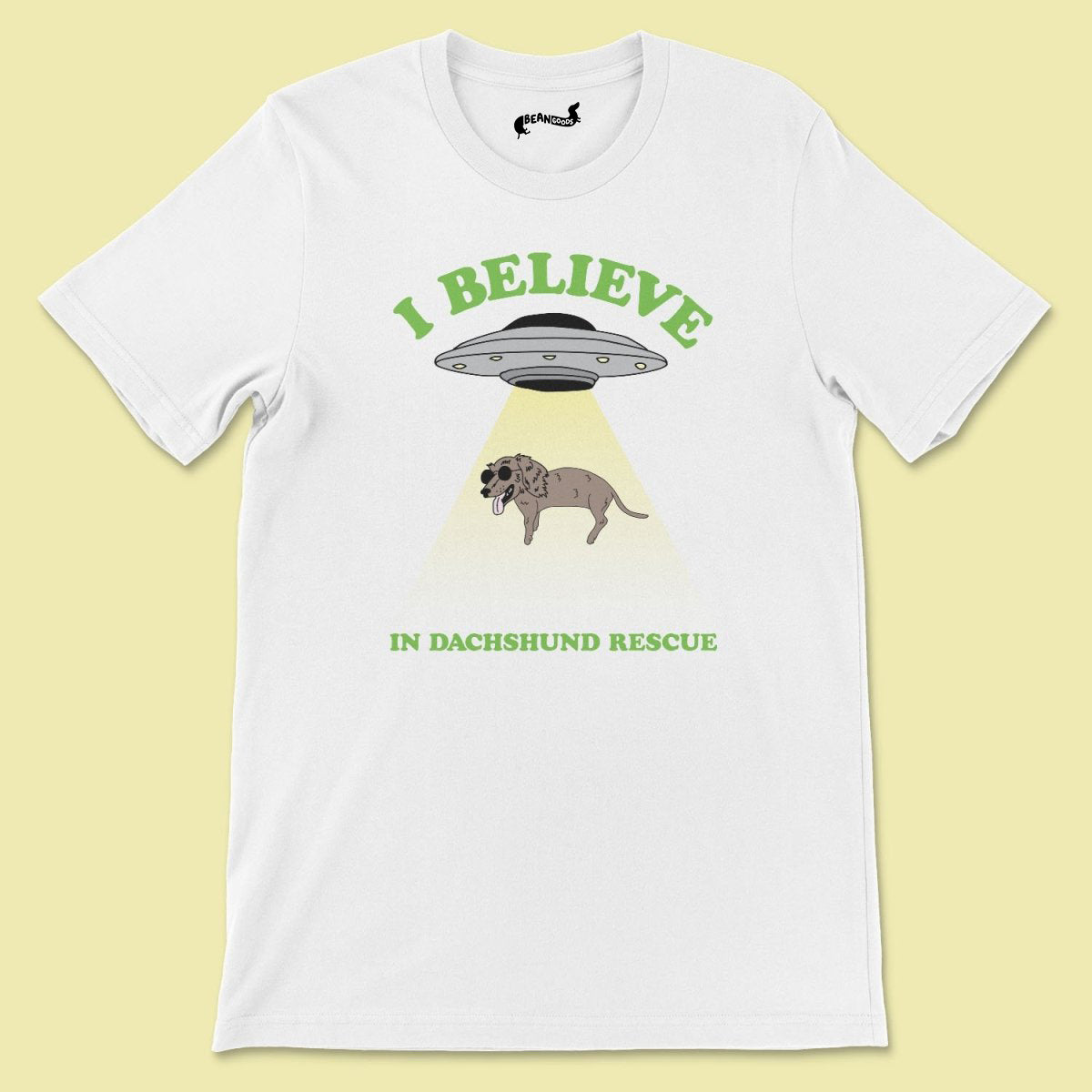 beam me up weenie unisex tee - bean goods