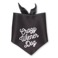 crazy wiener dog doggo bandana - bean goods